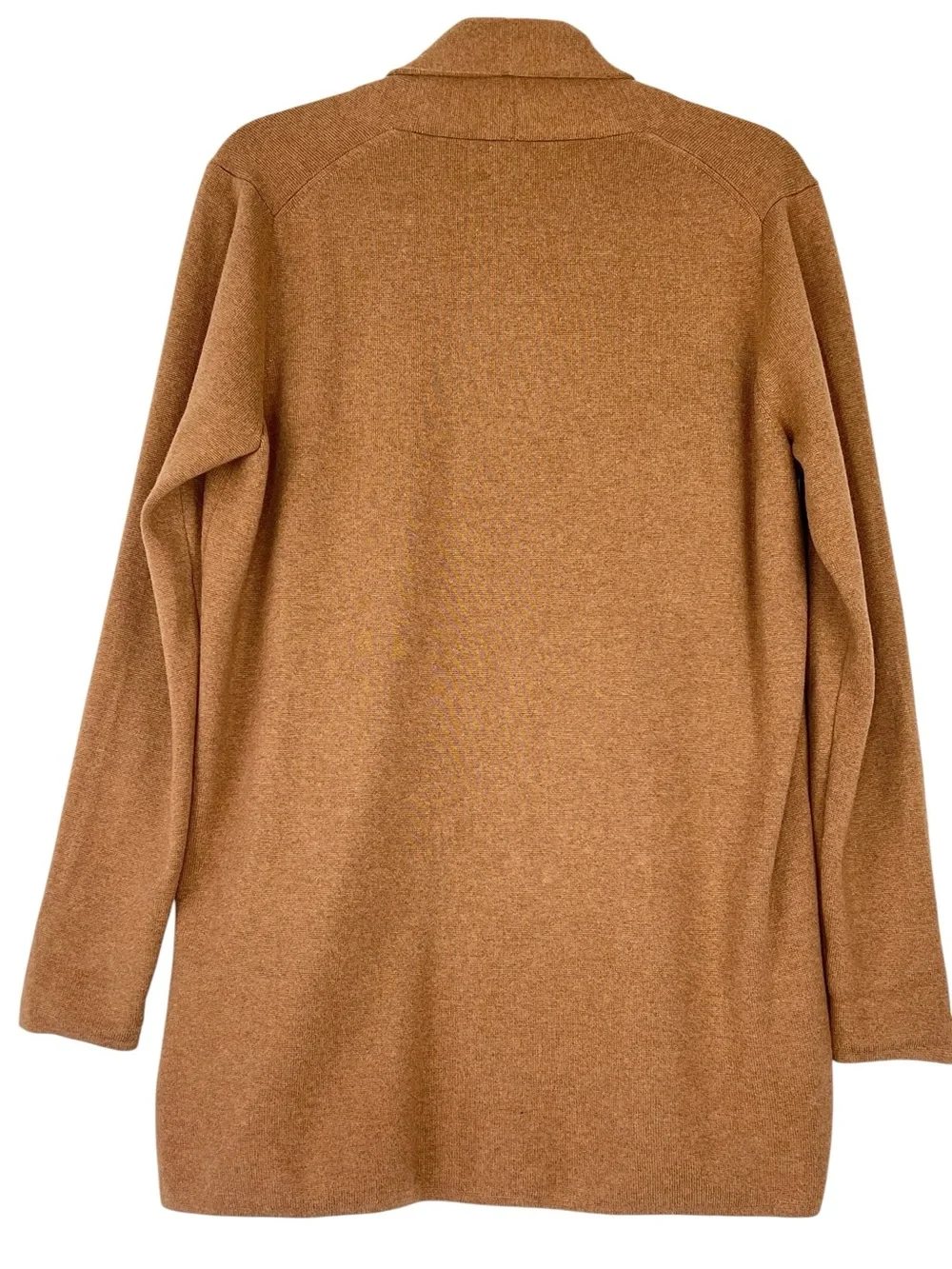 J. CREW CHELSEA SWEATER BLAZER CARDIGAN M HEATHER CAMEL BA866 Classic Academia